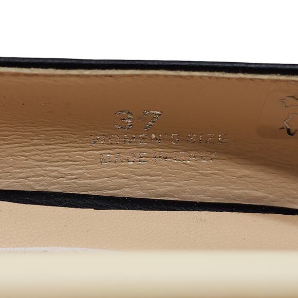 Roger Vivier Flower Strass Leather Ballet Flats in Black - Picture 9 of 9